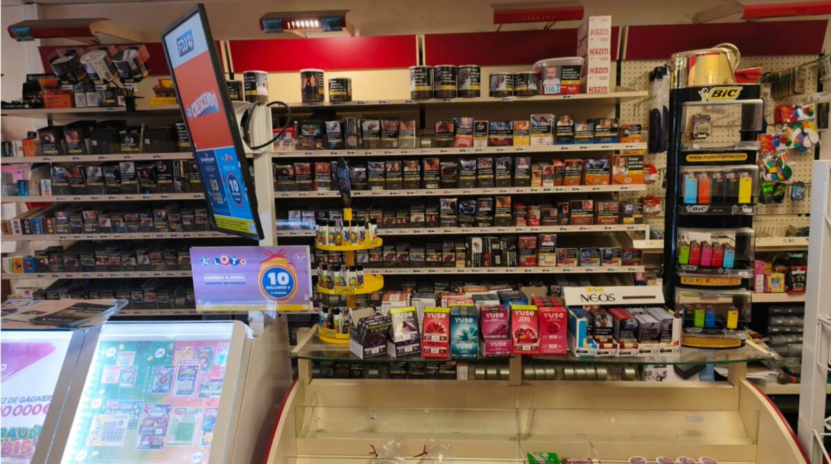 Rayon tabac et cigarettes du Presstabar